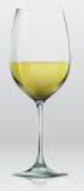 $8 Glass Bakenal White
